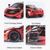 1:Масштаб 1:32 720S 765LT Модель Игрушечного Автомобиля Оттяни Назад Звук Свет Поднимающееся Заднее Крыло Машина Металлические Литые Модели Суперкар Подарки для Детей