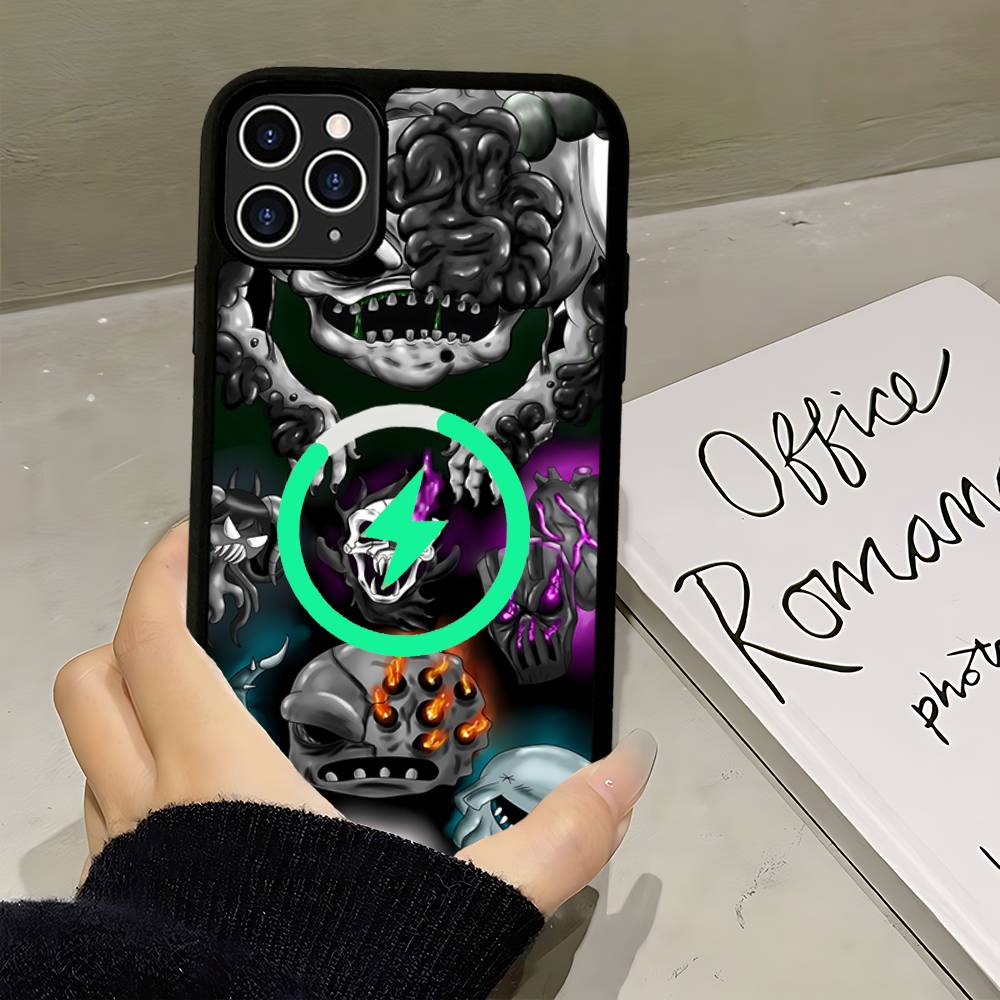 Чехол для телефона с магнитной беспроводной зарядкой The Binding Of I-Isaac для IPhone 17 16 15 14 Plus 13 12 11 Pro Max