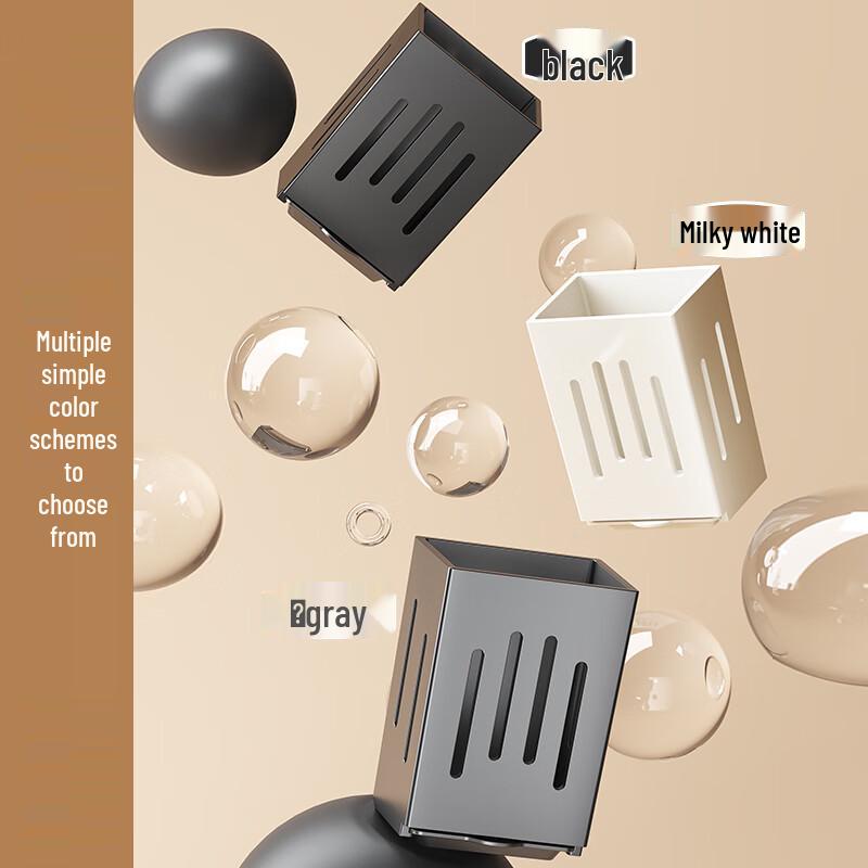 Wall-Mounted Draining Chopstick Holder