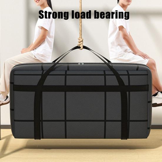 Большая водонепроницаемая сумка для хранения с усиленной ручкой, большой вместимостью, застежкой-молнией, складной конструкцией