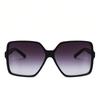 Brand Designer Fashion Oversized Sunglasses Women Plastic Female Big Frame Gradient Sun Glasses Uv400 Gafas De Sol Mujer