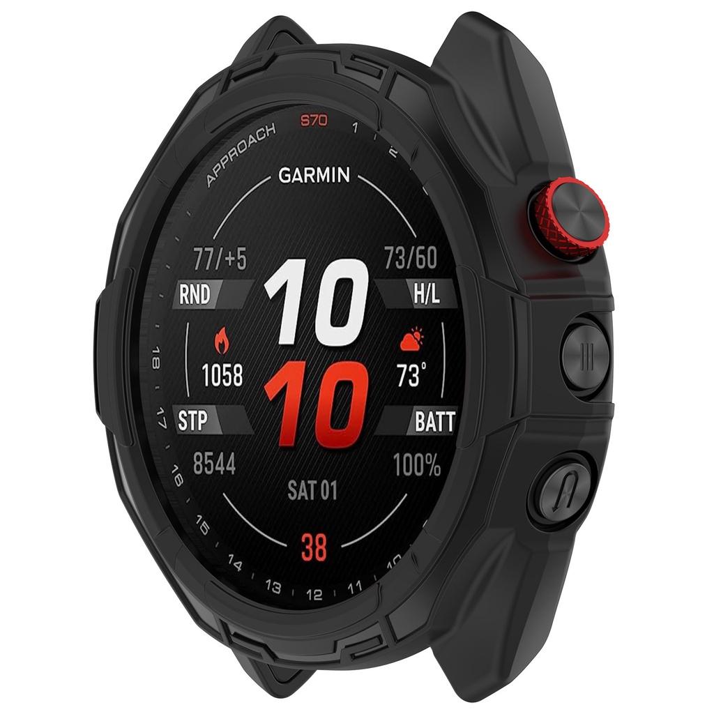 Мягкий чехол из ТПУ для часов Garmin Approach S70, защитный бампер, чехол Garmin Approach S70, 42 мм, 47 мм, аксессуары для рамки