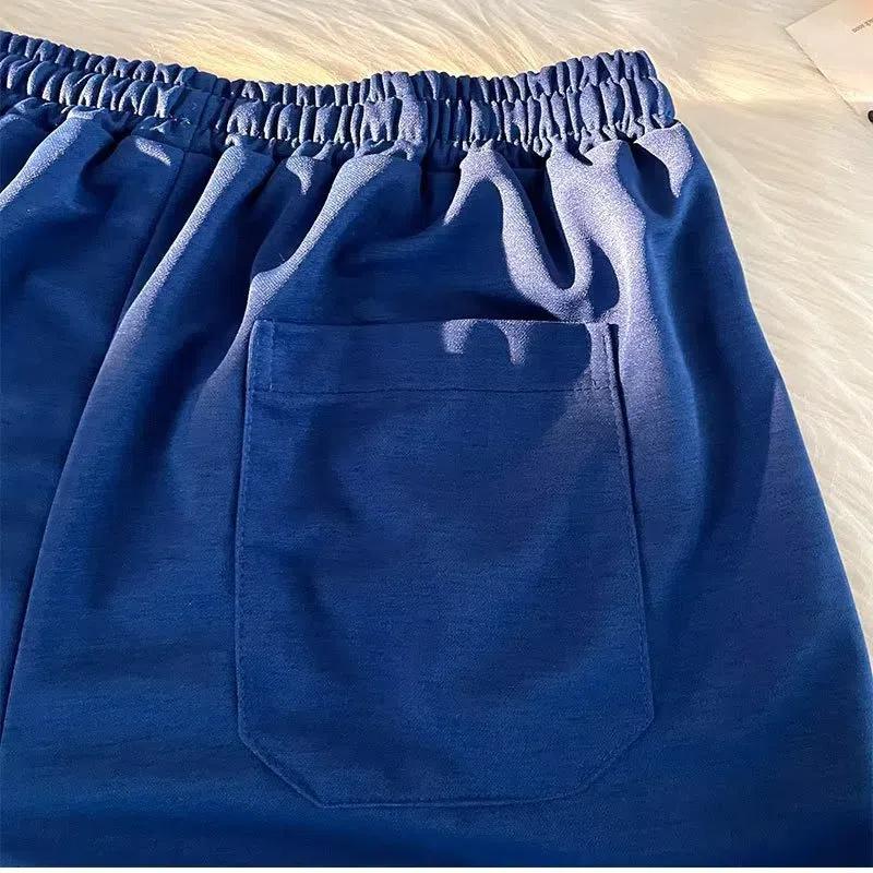 Вышитые шорты мужские летние американские брюки Five Quarter, модный бренд Instagram, популярные спортивные свободные баскетбольные брюки больших размеров