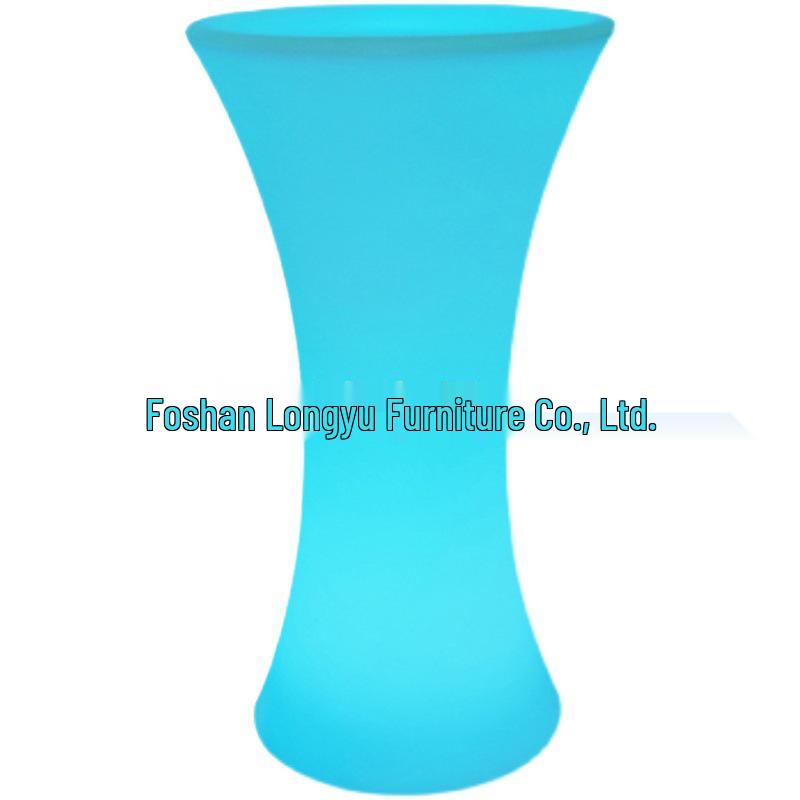 Светодиодные модные тонкие столы и стулья для вечеринок на открытом воздухе и мероприятий в KTV-барах