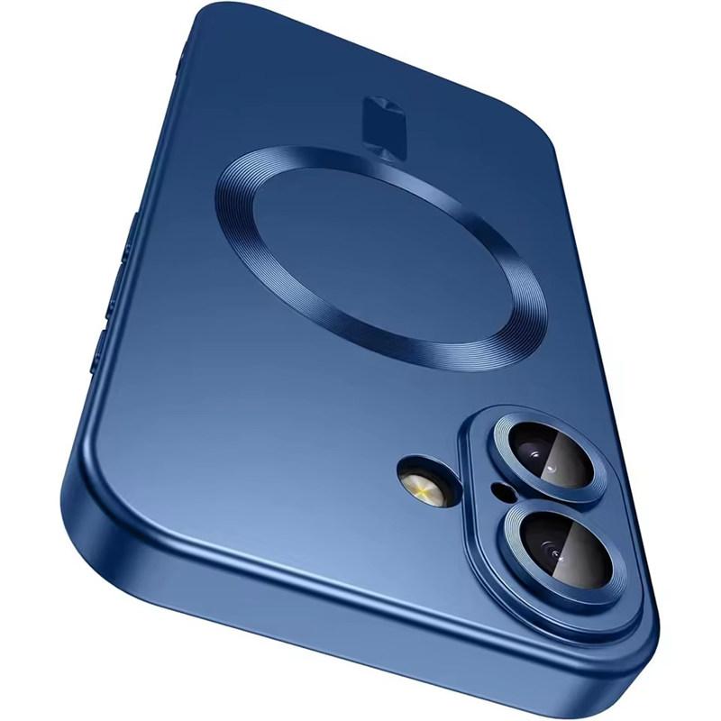 Чехлы для телефонов Magsafe с магнитной беспроводной зарядкой для iPhone 16 15 14 13 12 11 Pro Max Plus, задняя крышка для камеры, аксессуары