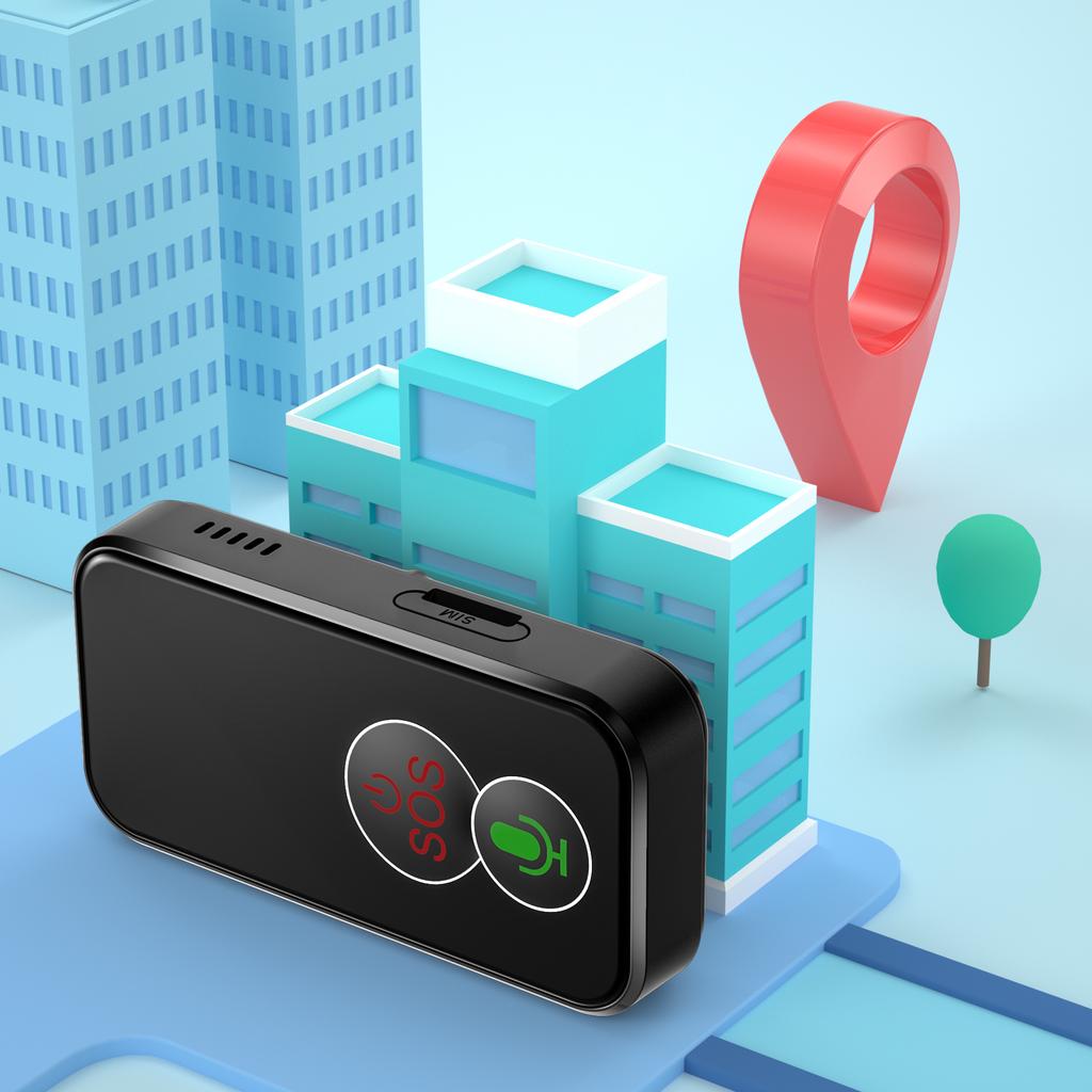 4G Waterproof GPS Tracker Portable Elderly GPS Tracker Mobile Phone Student GPS Tracker Sim Card