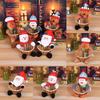 1pcs Christmas Decorative Candy Basket Christmas Table Decoration 12*18cm