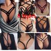Women Sexy Lace Bandage Lingerie Corset Push Up Underwear