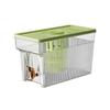 Cold Kettle with Faucet 3L PET Refrigerator Water Filter Dispenser Drink Container for Home Party