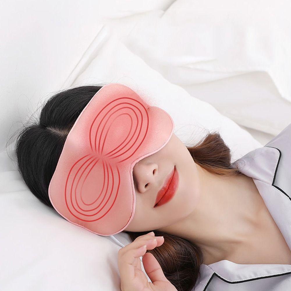 Blindfold For Blepharitis Sleeping Eye Mask Silk Eyes Cover Hot Steam Compress Eye Mask USB Heated