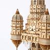 Парящий город в облаках DIY 3D деревянные пазлы Миниатюрная архитектурная модель Пазл Небесная империя Набор для строительства для взрослых и детей Подарок
