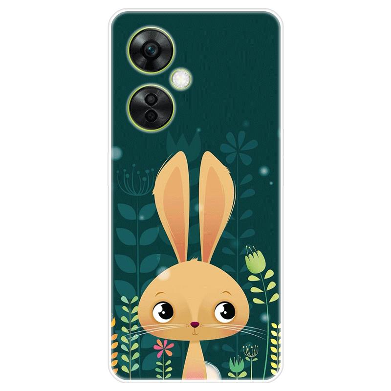 Для OnePlus Nord CE 3 CE3 Lite чехол Мягкая силиконовая задняя крышка Мультяшный чехол для телефона Модный