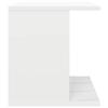Vinyl Record Storage White 42 x 33 x 36 cm Wood Material