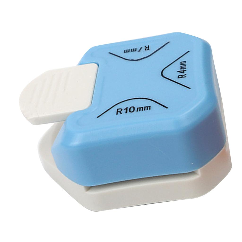 3 In 1 Paper Corner Rounder R4 R7 R10 Cutting Lever Handle Metal Plastic Corner Rounder Cutter Punch