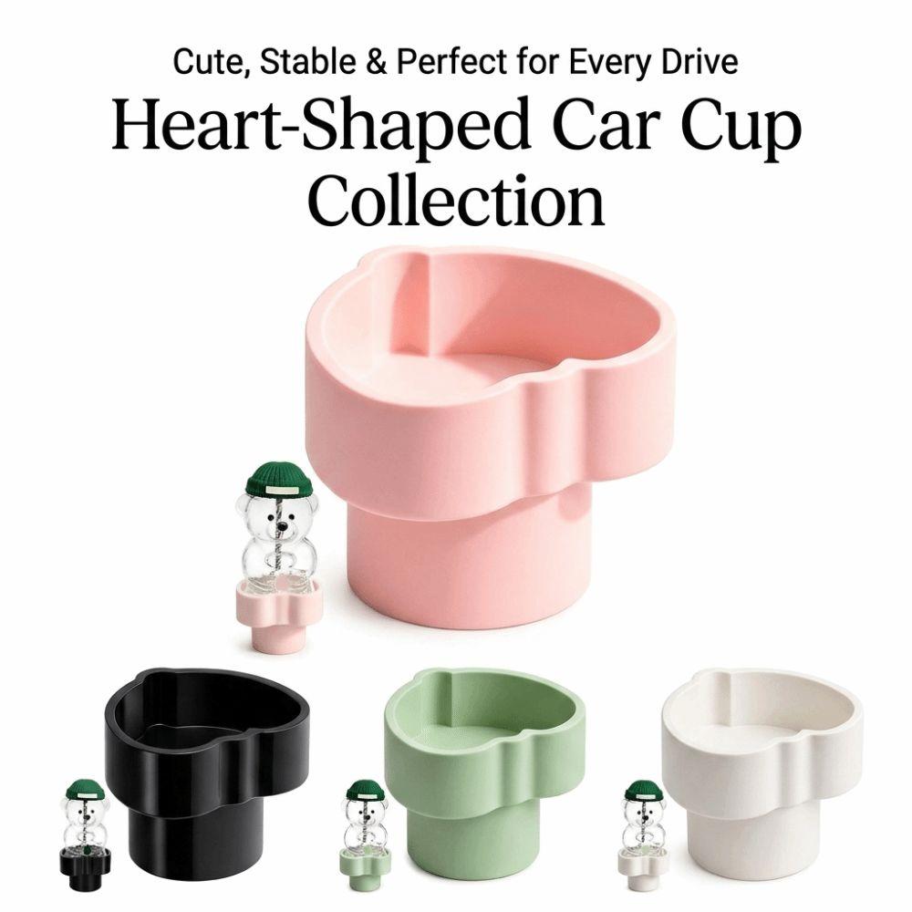 Stabilizer Base Bear-Shaped Cup Adapter Secure Fit Water Bottle Cup Holder for Bear-Shaped Cups Car