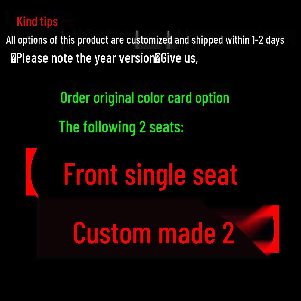 XM Custom Full Leather Car Seat Cover for Honda CRV - Stylish, Sports Design for All Seasons