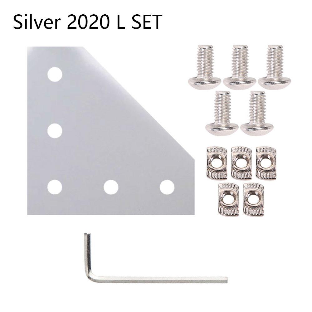 1Pcs 90 Degree Corner Angle Bracket for Industrial Aluminum Frame 3D Printer Router