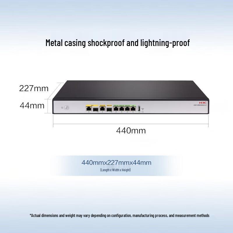 H3C ER5200G3-X Multi-WAN Gigabit Enterprise VPN Router (CN version)