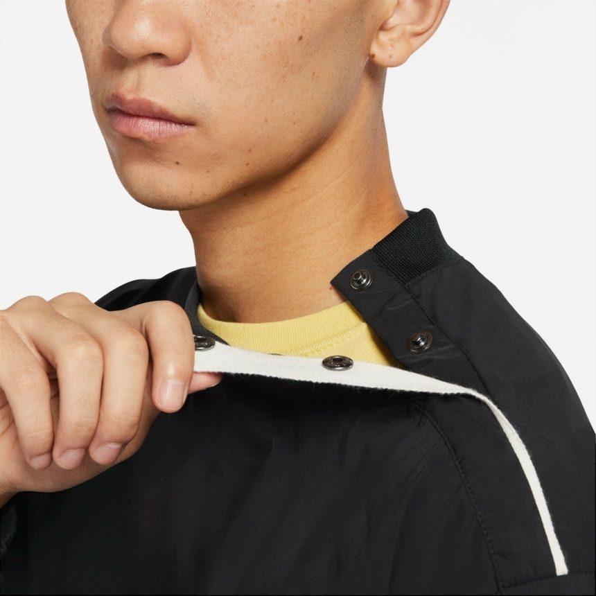 Nike Толстовки Мужские Черные С Круглым Вырезом Умеренные Обычные DD7017-010
