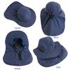 Exclusive for hats, summer outdoor sunscreen hats, men's big-brimmed visors, sun hats, neck protection fishing capes