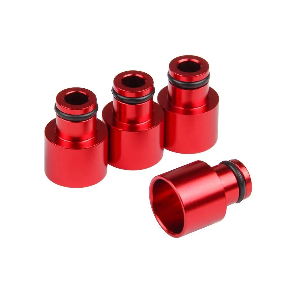 4pcs Racing Fuel Injector Top Hats Adapters for Honda Civic and Acura RDX Injectors to B16 B18 D16Z D16Y Engines FP-1047 Fuel Injectors 6