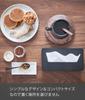 Yamazaki Jitsugyo Rectangular Compact Tissue Case Black [Compatible Size Soft Pack Tissue with Inner Dimensions Approximately W20.5 x D10.5 x H4.5
