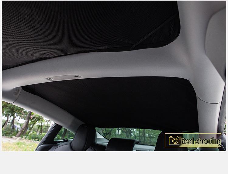 Tesla Model 3 Sunroof Sunshade: Light-Blocking, Heat-Insulating Screen
