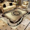 Golden Luxury Carpet for Living Room Large Area Decoration Home Sofa Antiskid Rugs Bedroom Lounge Coffee Tables Soft Floor Mats
