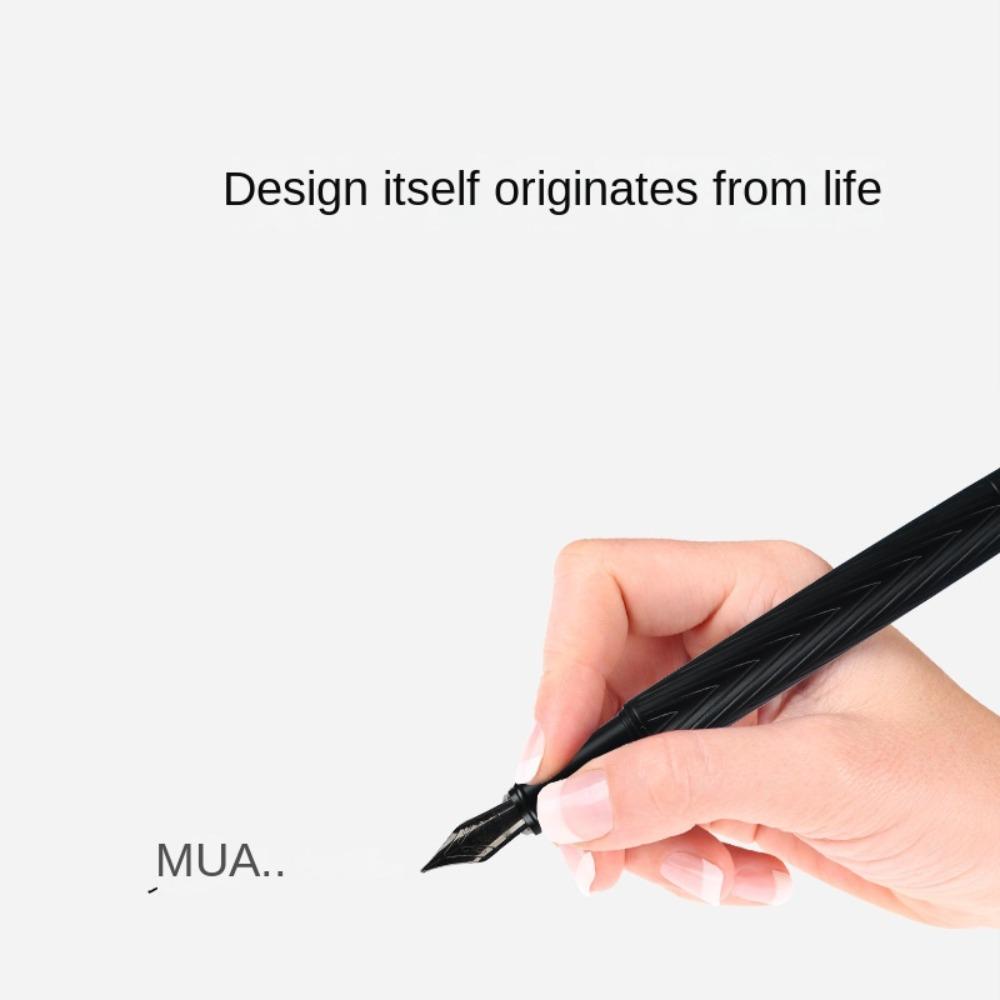 0.5mm Nib Metal Fountain Pen Titanium Nib Smooth Ink Pens  Writing Supplies