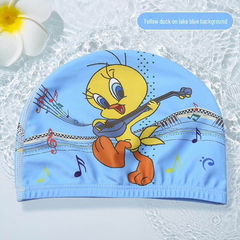 Детские шапочки для плавания с мультяшным принтом для мальчиков, девочек, младенцев и малышей