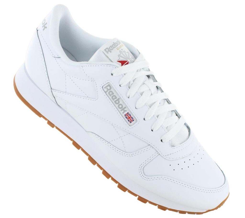 Reebok Classic Leather - Мужские кроссовки белые 100008491 ОРИГИНАЛ