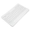10 Inch Wireless Keyboard Silent Design Multimedia Function Keys Portable Bluetooth Keyboard for