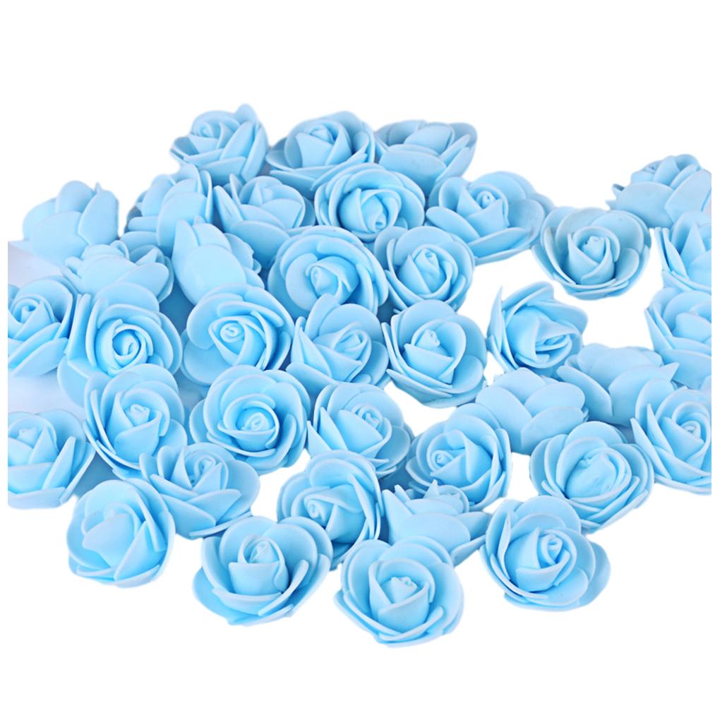 500x Красивые и Реалистичные Цветочные Композиции Легко PE Пена Головка Розы Искусственный Цветок