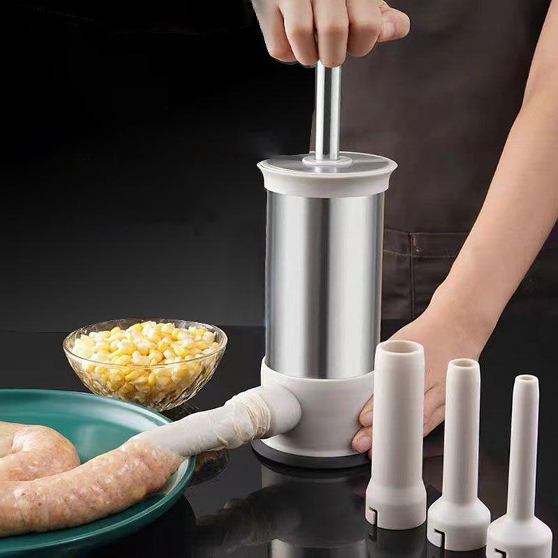 Sausage Maker Meatball Maker Sausage Stuffer Homemade Sausage Tool Sausage Meatball Filler Dog Ham Maker Cooking Tools