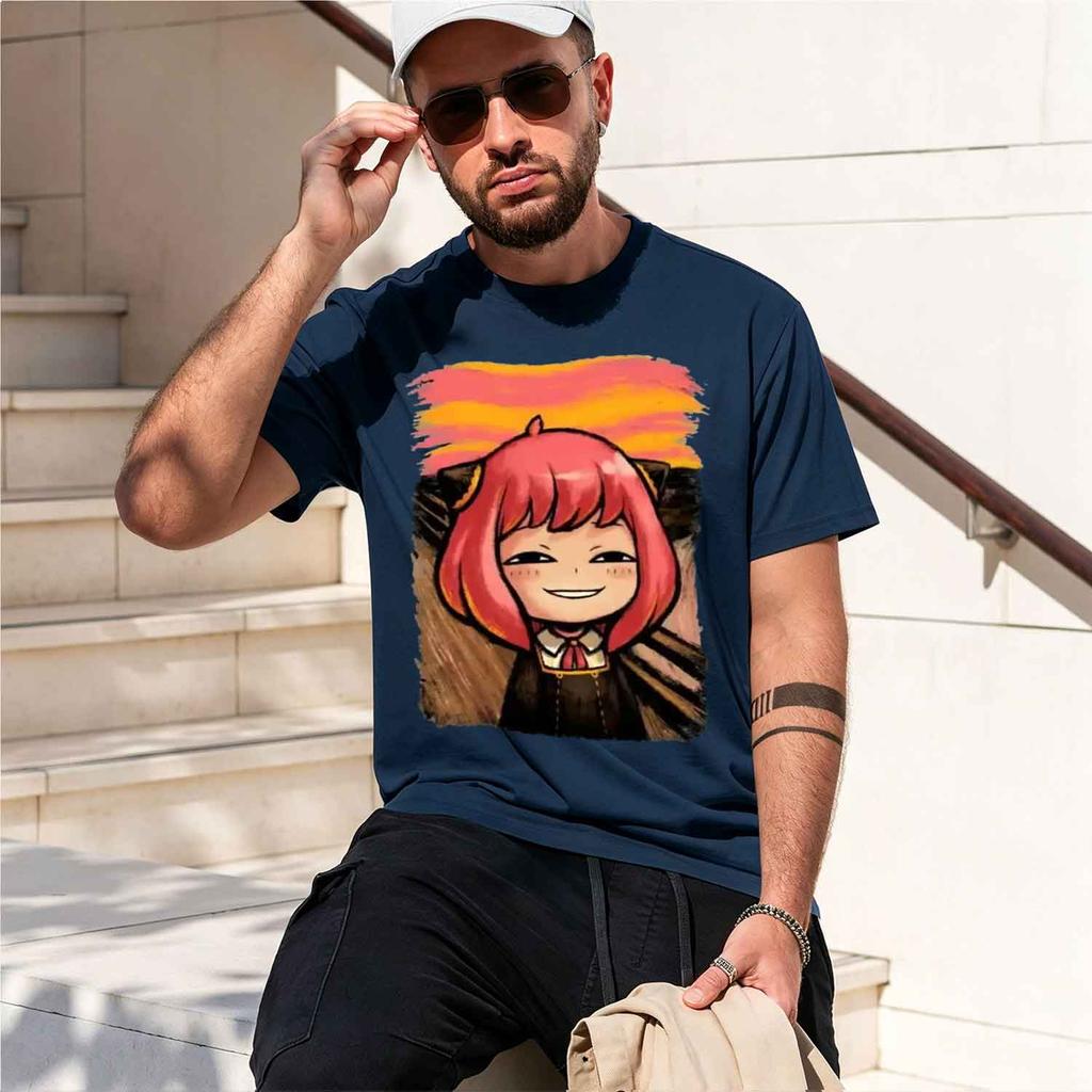 Japanese Anime X Family Anya Forger Graphic Print T Shirt Streetwear Unisex Unisex Fashion Short Sleeve Plus Size T Shirt 42338 202