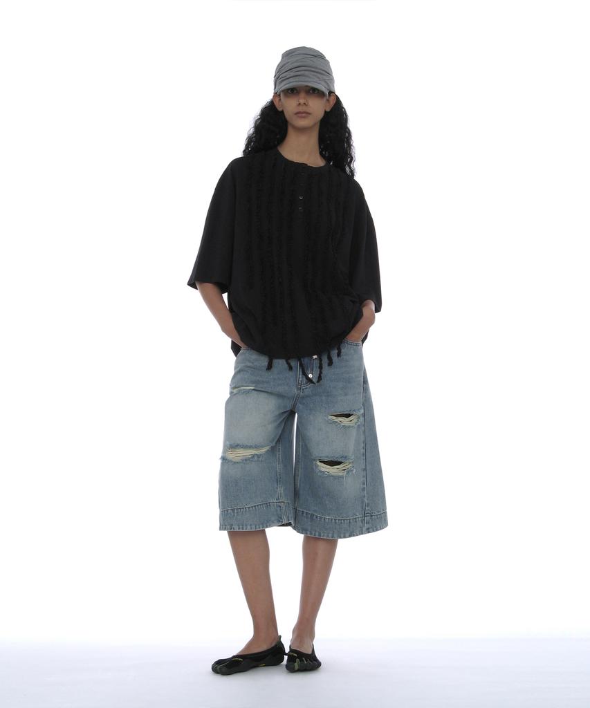 PARTIMENTO ЖЕНЩИНЫ Кепка-шапка Luched Drape Hat_Меланж