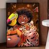 Disney diamond painting full drill 5D jungle animals with boy diamond art home decoration creative handicrafts