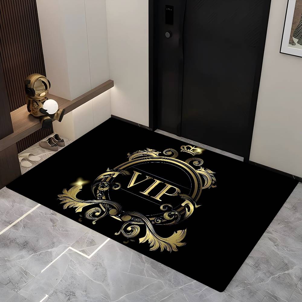 V-VIP Member Only Room Mats Cheaper Anti-slip Modern Living Room Balcony Printed Welcome Rug