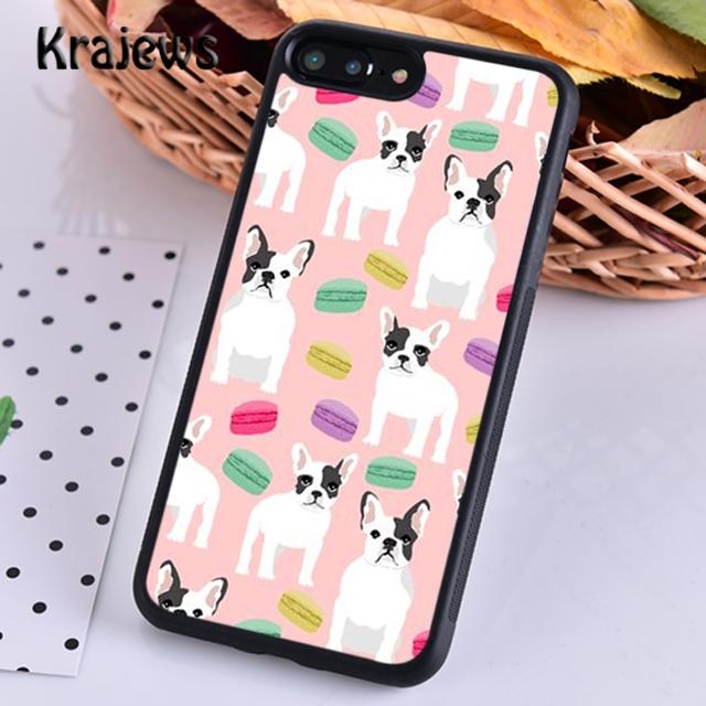 Krajews Masked Frenchie French Bulldog Puppy Phone Case For iPhone 14 5 6s 7 8 Plus XR XS 11 12 13 Pro Max Samsung S21 S22ultra