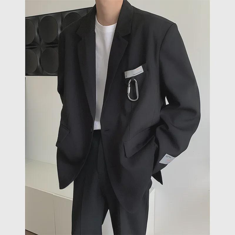 Naples Men's Oversize Trendy Elegant Street Style Suit Jacket