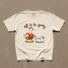 Off To Be Spooky Duck and Dog Shirt, Ghost Costume Pumpkin Duck Halloween Tee, Funny Animal Gift, Oversized Vintage Comfort Colors