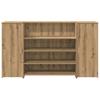 Reception Desk Artisan Oak 180 x 50 x 103.5 cm Particleboard