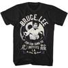 Мужская футболка Bruce Lee Junfangungfu, Большой x Высокий, Черная