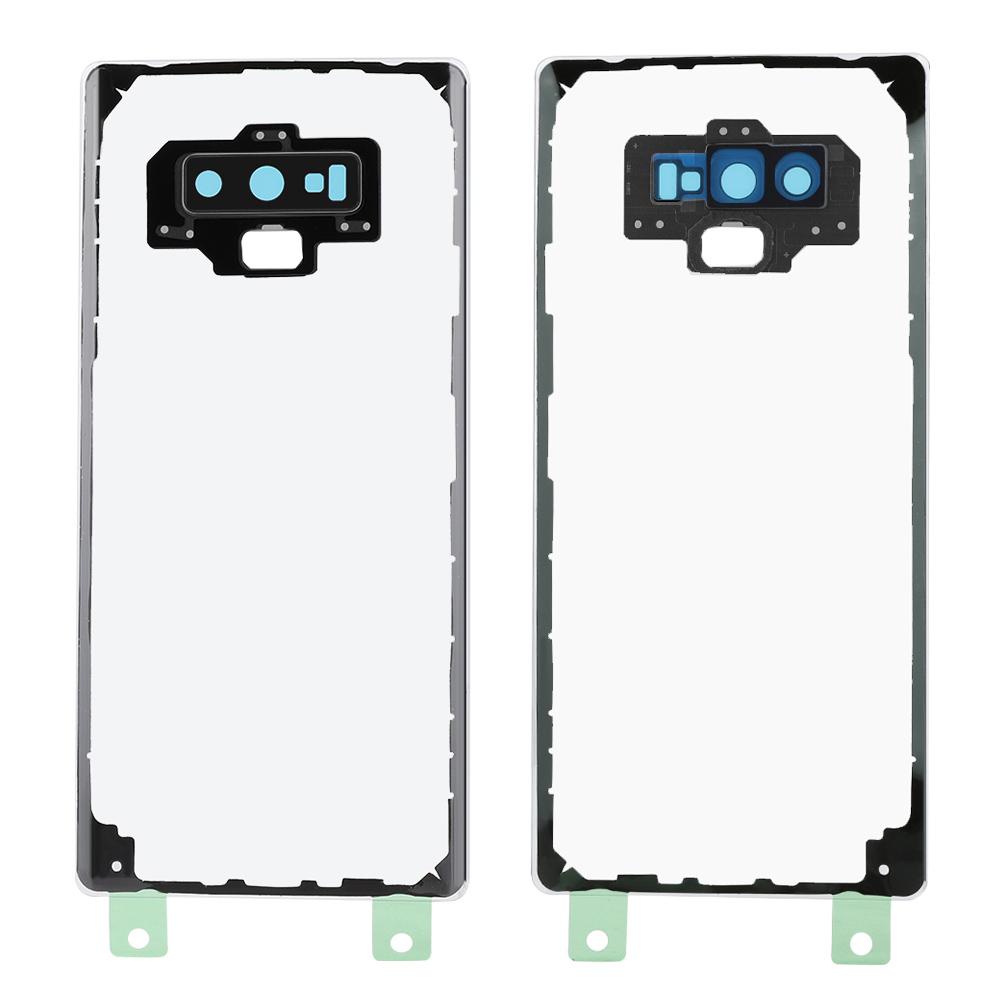 For Note9 N960 Transparent Battery Back Cover Replacement with Tools (Blue)