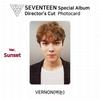 Seventeen Специальный альбом Director's Cut Официальная фотокарточка Фотокарточка KPOP K-POP