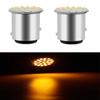 6/4/2/1PCS BA15S P21W 1156 1157 22SMD LED Patch Car Tail Side Indicator Stop Light Bulb White Red Yellow DC 12V
