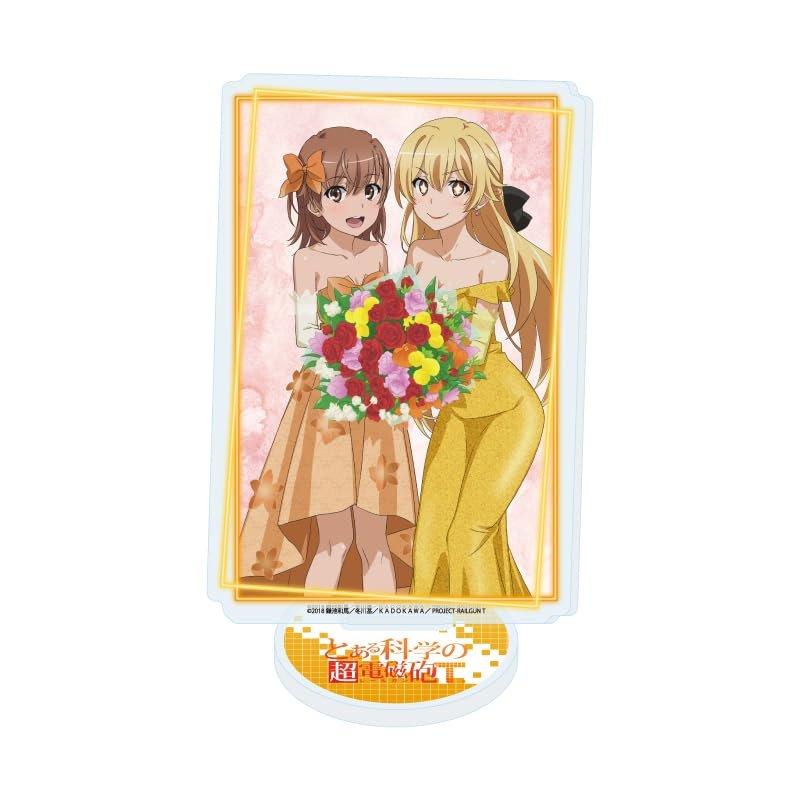 A3 A Certain Scientific Railgun T Acrylic Stand Scene Illustration A Design Anime Character Tabletop Display Figure 15cm