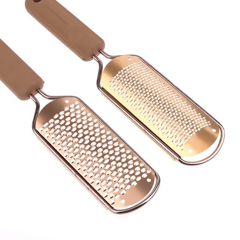 304 Нержавеющая пилка для ног, инструмент для удаления мозолей для удаления омертвевшей кожи, инструменты для домашнего педикюра, рашпиль для ног, гладкая мягкая терка для ног, скребок