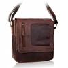 TBS-300 BROWN VINTAGE men' bag + CERTIFICATE