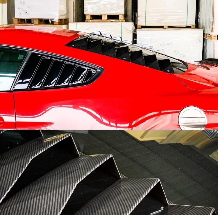 Жалюзи на заднее стекло солнцезащитные для Ford Mustang 2015-2023